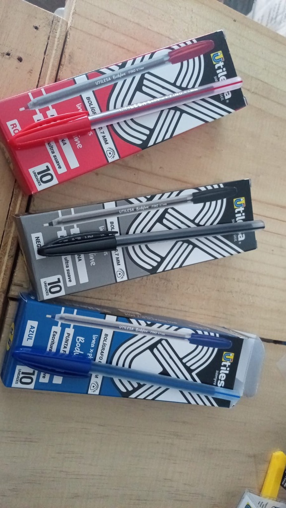 BOLIGRAFO LINEA X-PLUS BODYLINE PUNTA FINA 0.7 UND-CAJAX10-BX1000
