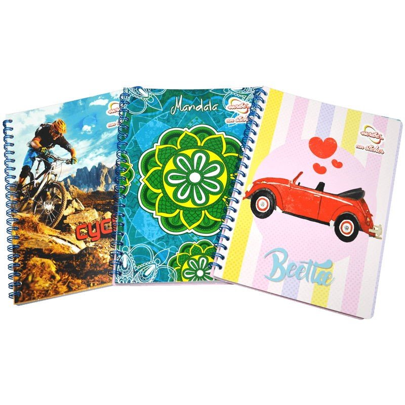 CUADERNO UNIV 100H CUADROS UND-PAQX12-BX48