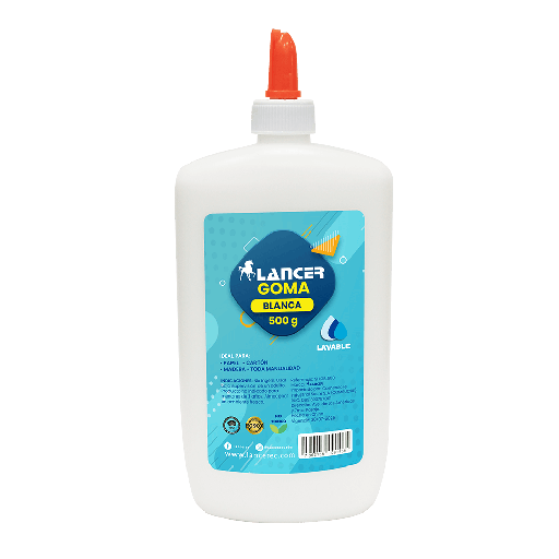 GOMA BLANCA ESCOLAR 500GR UND-CAJX6 BX48