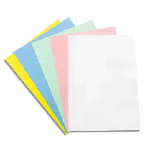 CARTULINA BRISTOL 5COLORES A4 FUNDX25-PAQX10-BX100