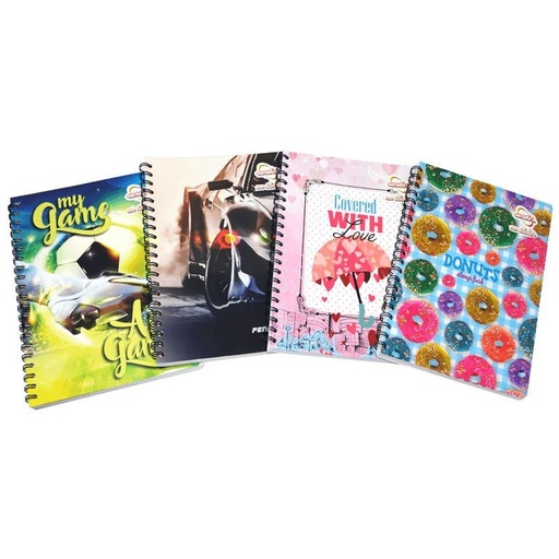 CUADERNO UNIV 100H 2 LINEA UND-PAQX12-BX48