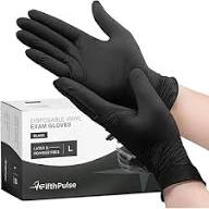 GUANTE DE NITRILO T-M  NEGRO UND-PAQX50-BX20PAQ
